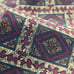 Valentino Cravatte Vintage Tie Made In Italy Red Brown 100% Silk Woven Necktie