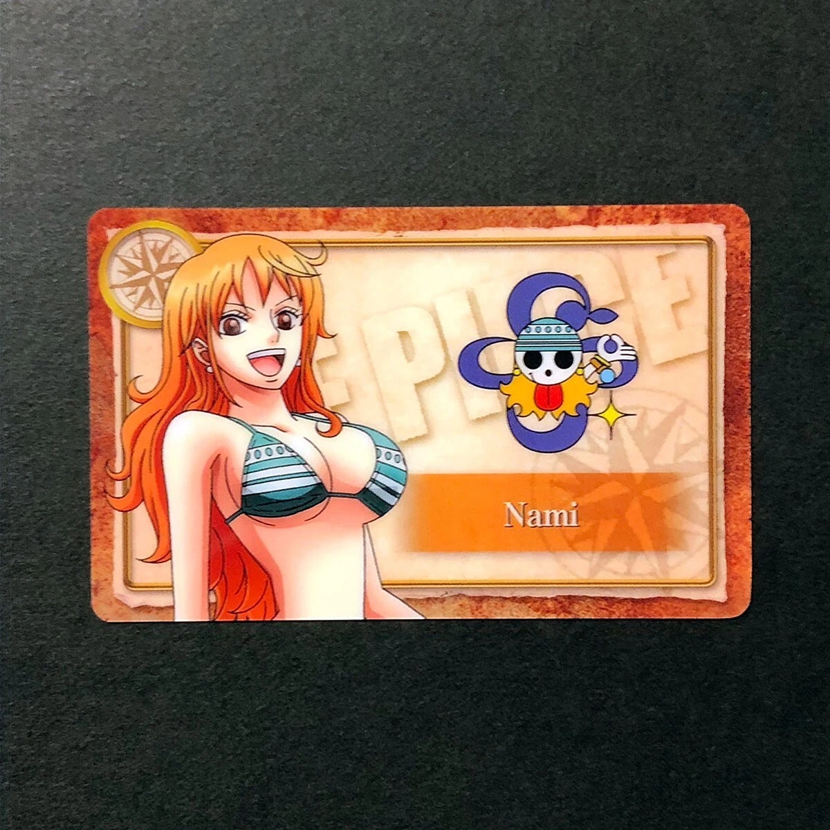 Y525 Nami Japanese One Piece Grand Arena Tour Crew Card movic