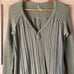 Free People Ribs & Ruffles Tunic Sweater