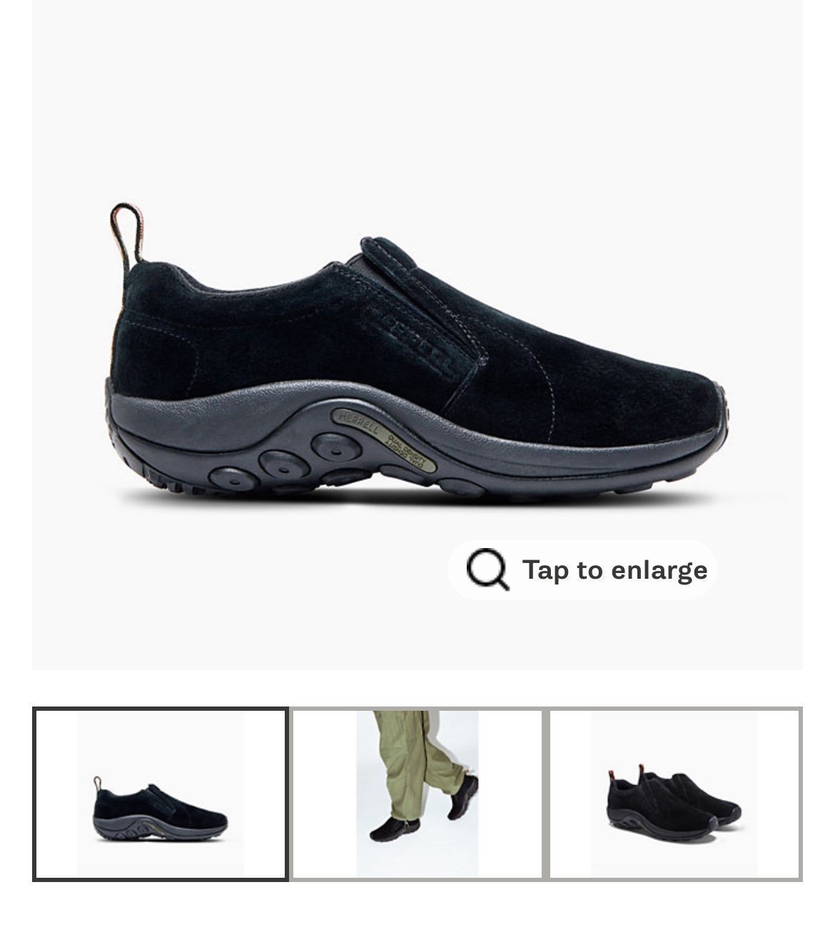 Merrel Jungle Moc, Mens Size 9. Midnight color.