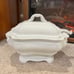 Vintage Red Cliff Ironstone Soup Tureen with Serving Spoon
