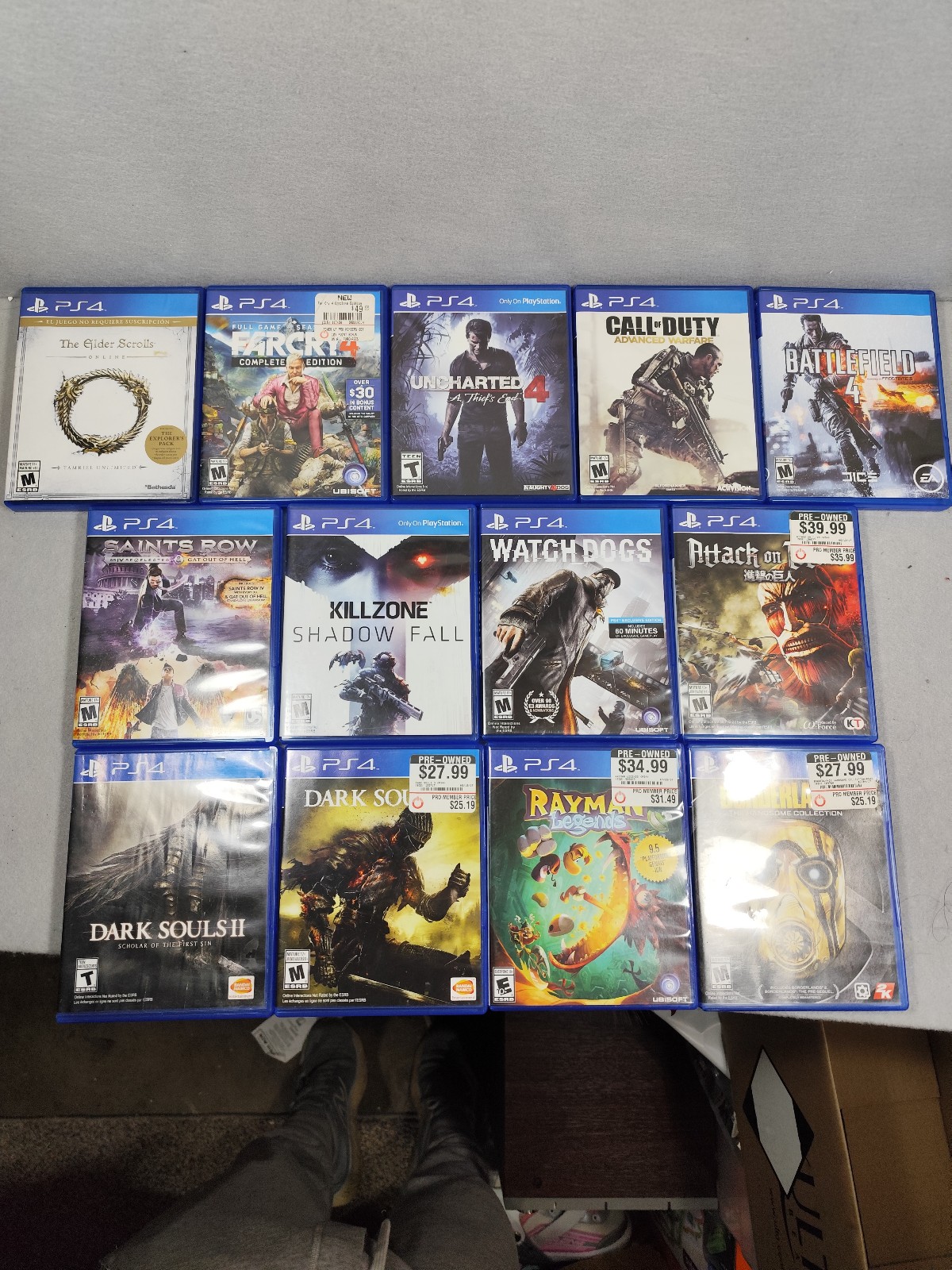 PS4 PlayStation 4 Games Lot of 13 EUC