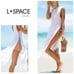 New. L*SPACE white fringe lace up cover up. Small. Retails99