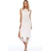 New. L*SPACE white fringe lace up cover up. Small. Retails99