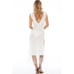 New. L*SPACE white fringe lace up cover up. Small. Retails99