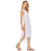 New. L*SPACE white fringe lace up cover up. Small. Retails99