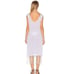 New. L*SPACE white fringe lace up cover up. Small. Retails99