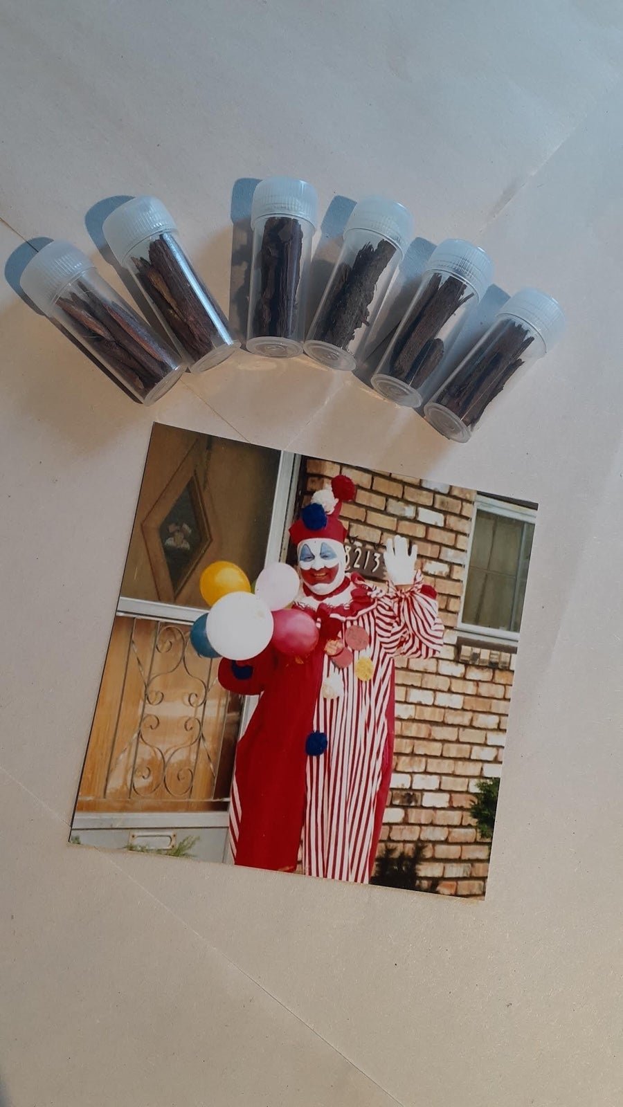 John Wayne Gacy Custom House Relic card, w/ COA & SERIAL #, Pogo the Clown