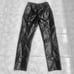 Wilfred Free by UnclotheVintage High Waisted Faux Leather Pants size 2 Black