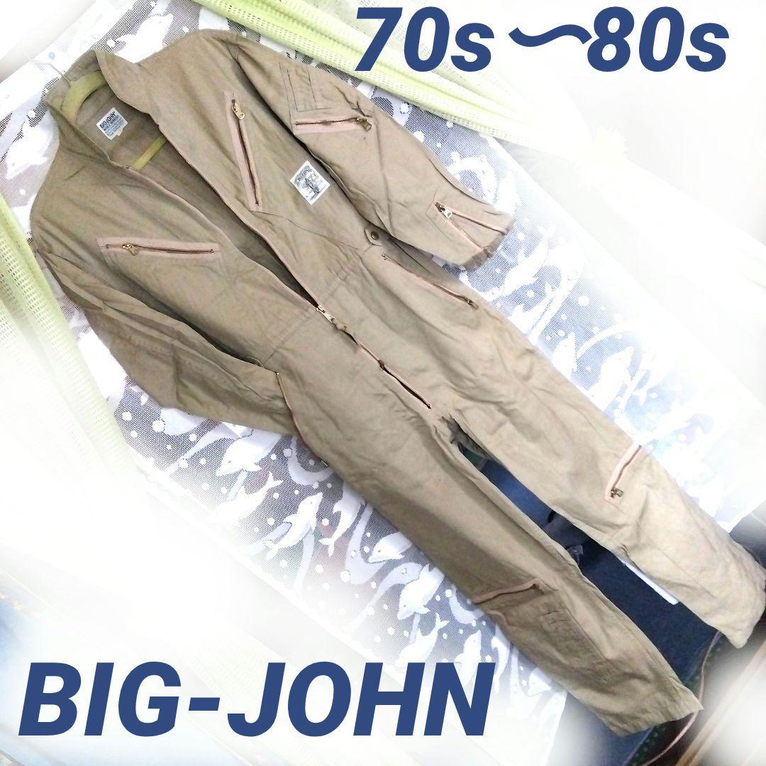 Vintage Excellent Condition☆BIG-JOHN Overalls/Jumpsuit M Size
