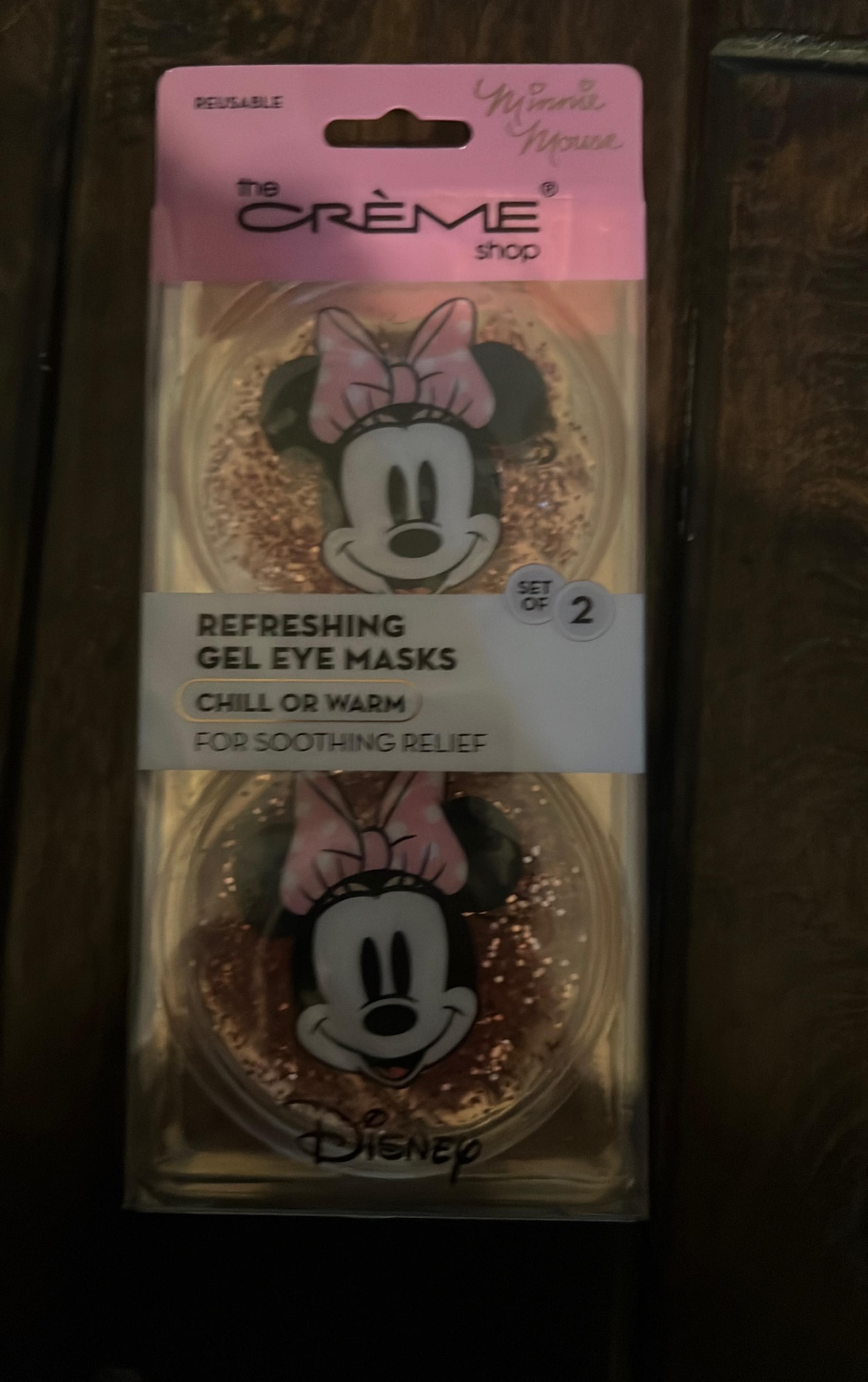 Minnie Mouse Gel Eye Masks