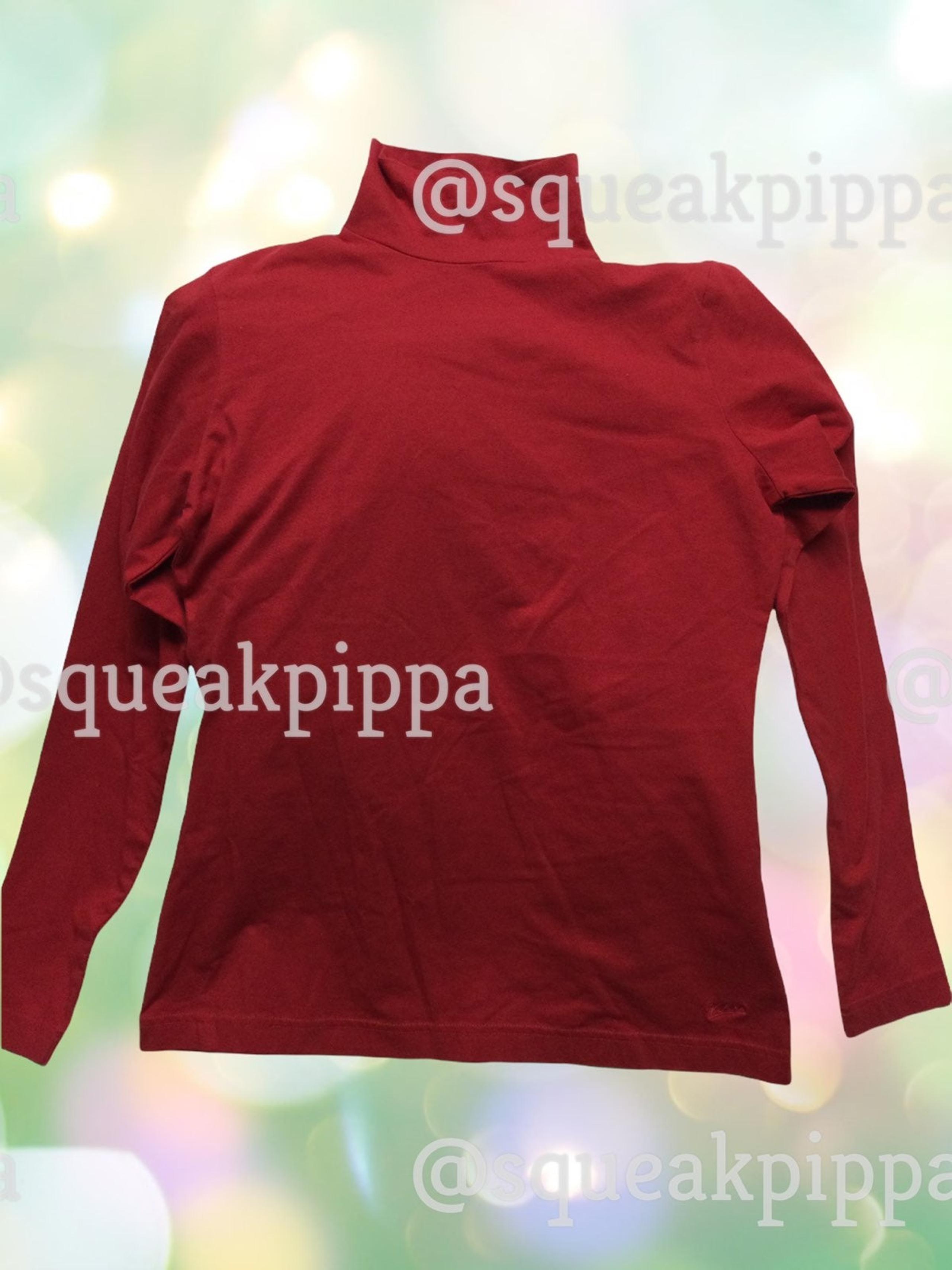 Woolrich Ladies' Size Small Red Turtleneck