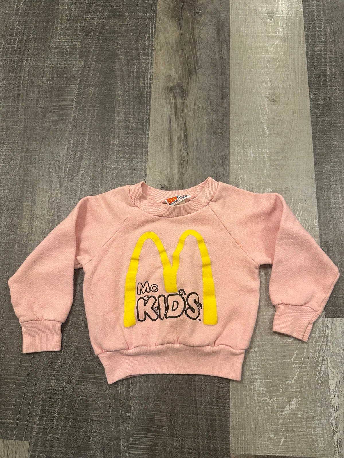 Vintage McDonald’s sweater pink size 3T(2T) McKids