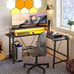 Gaming Desk with LED Lights