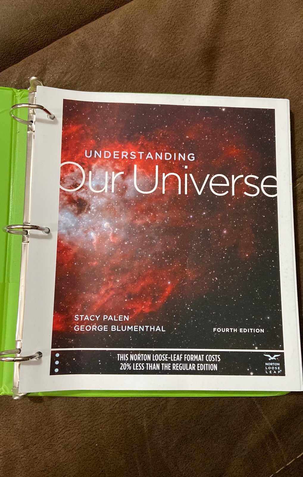 Understanding Our Universe by Stacy Palen and George Blumenthal + 4 star charts