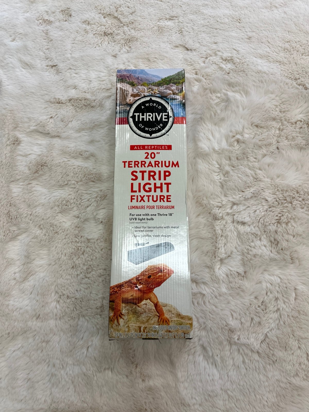 20” Terrarium Strip Light Fixture