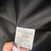 Thick Black Japanese Designer Winter Trench Coat
