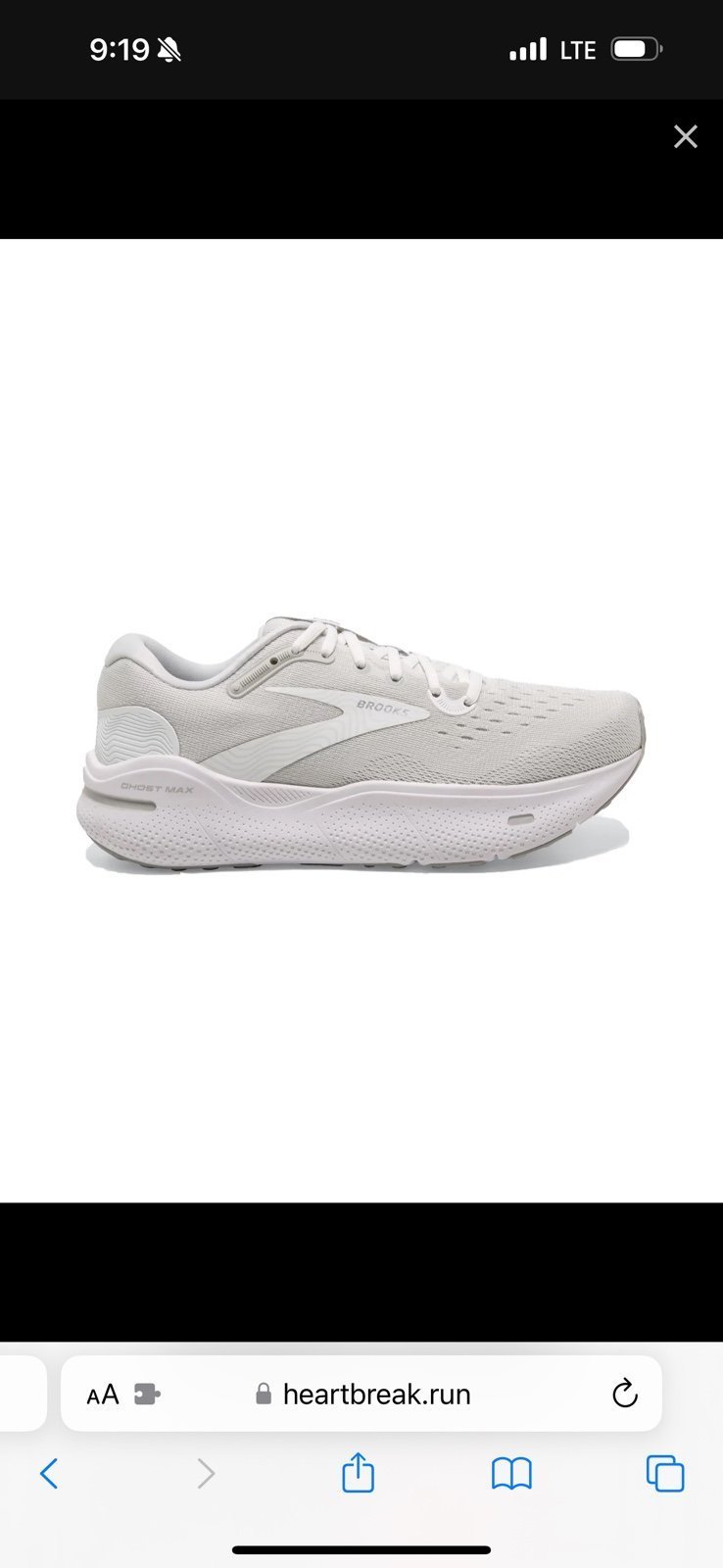 Brooks ghost max women