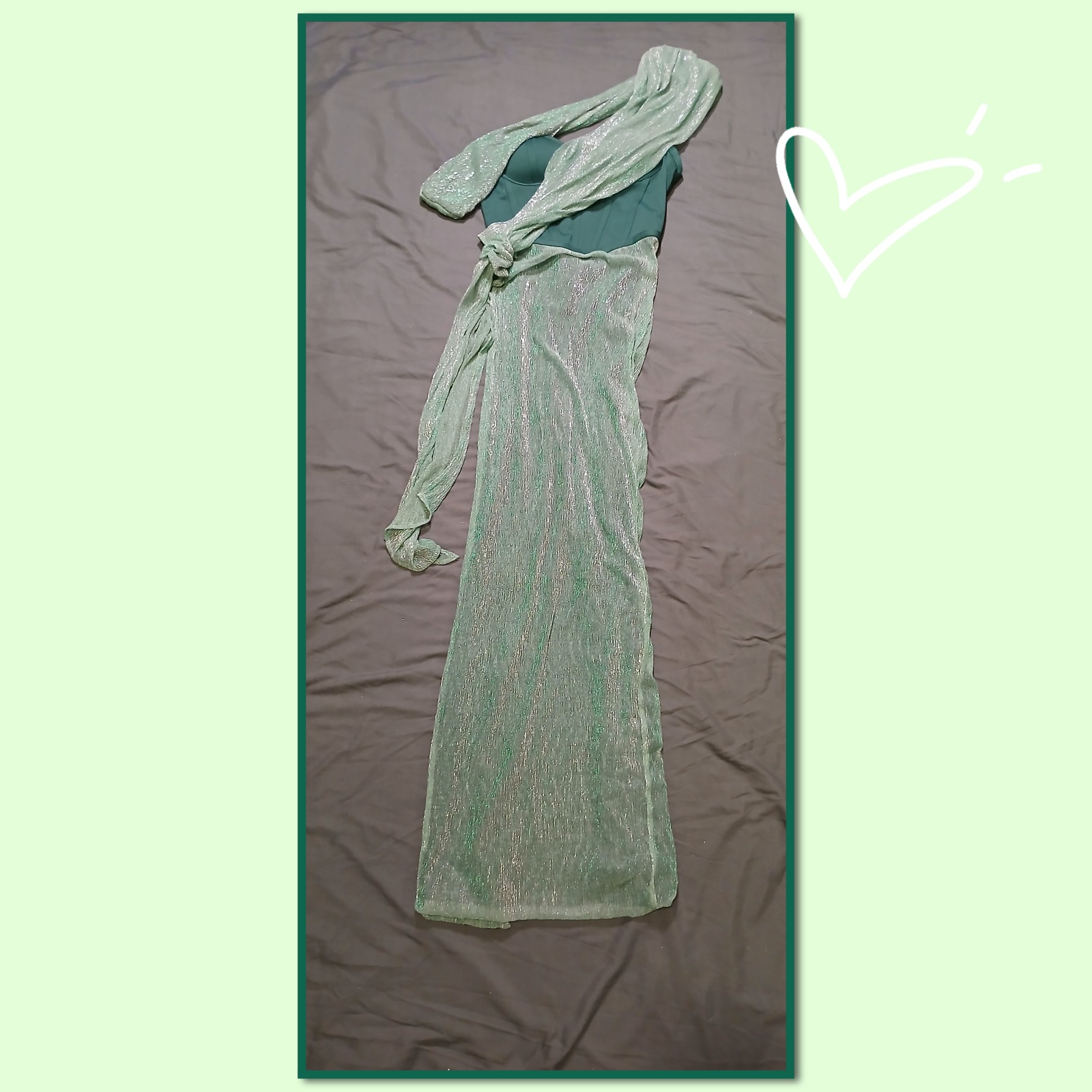 Green Glamour Formal Dress