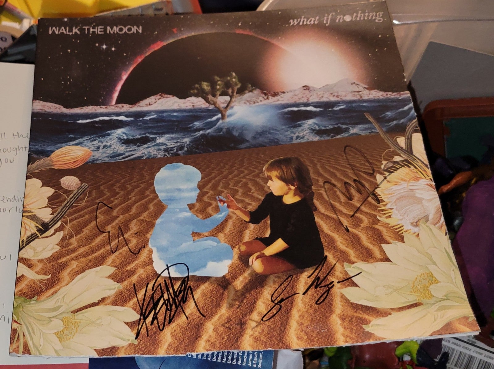 Walk the moon signed album