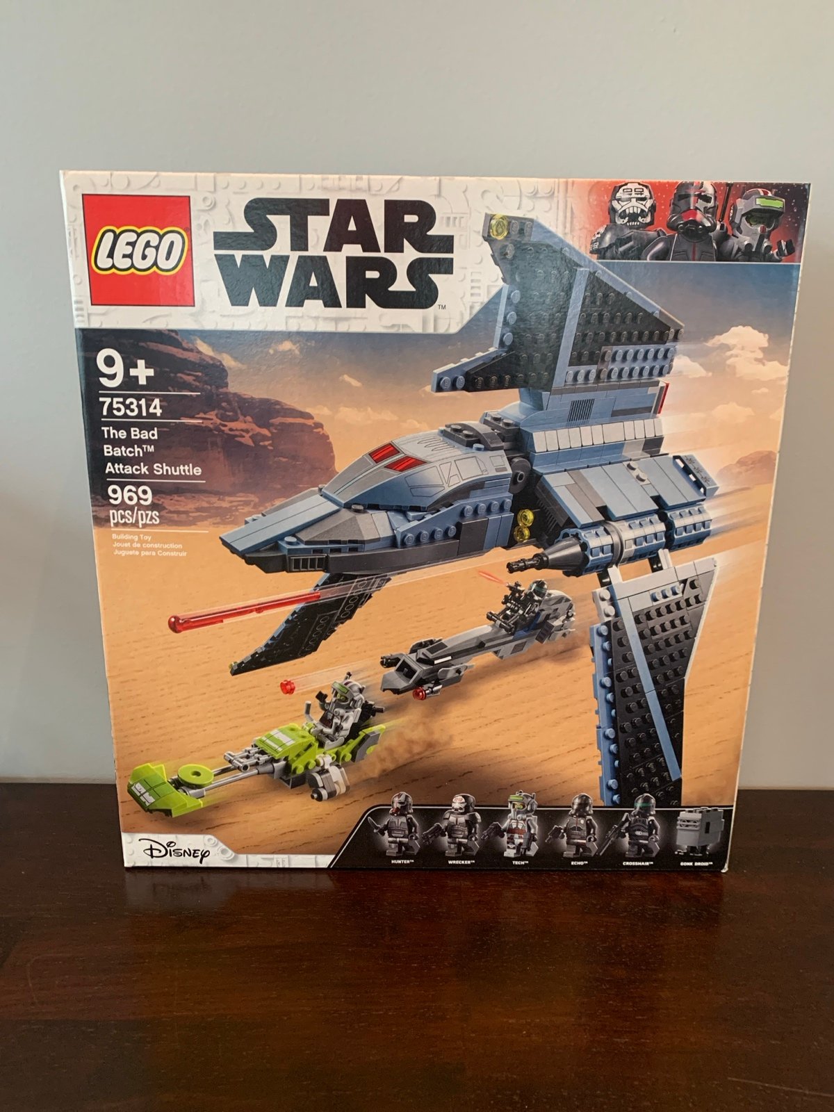Lego The Bad Batch Attack Shuttle