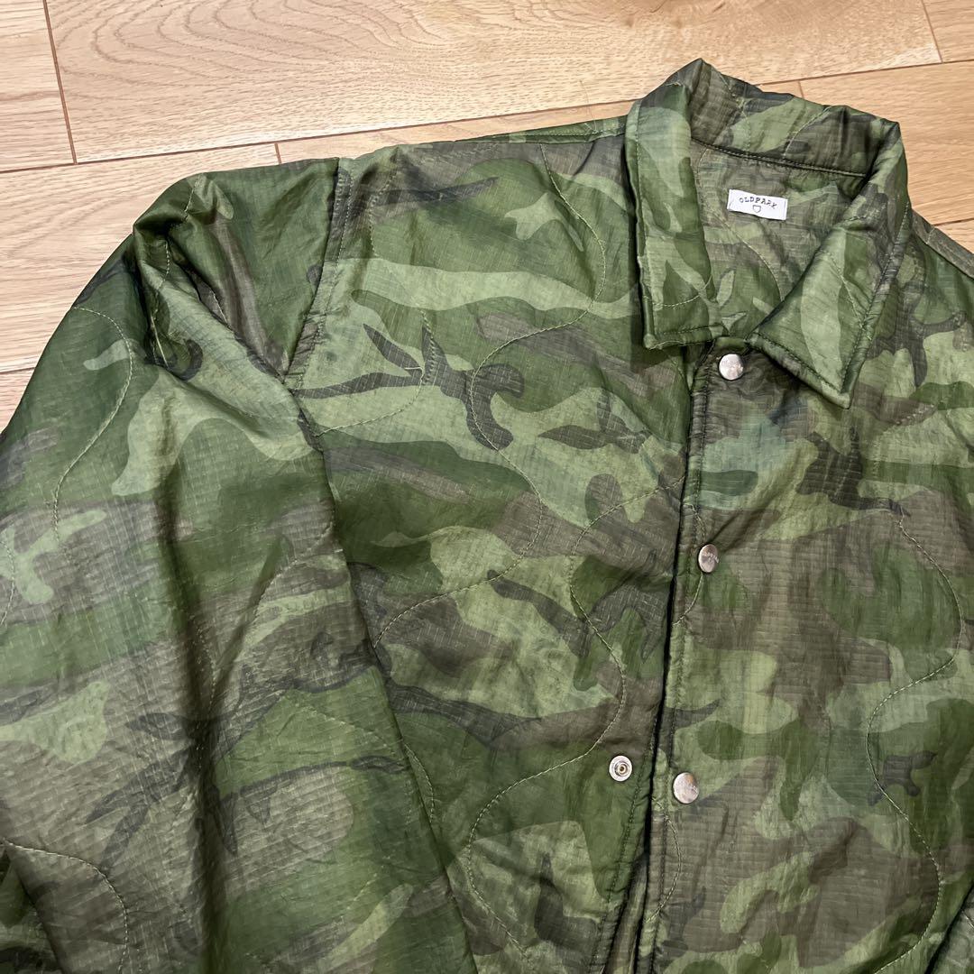 木村 Takuya Worn Oldpark Military Liner Reconstructed Coach Jacket