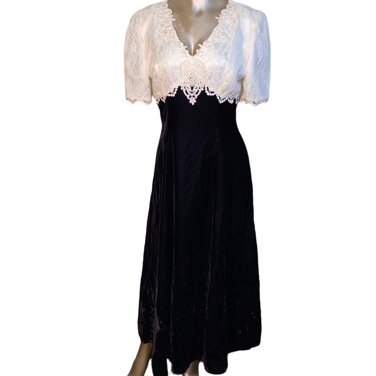 VINTAGE SCOTT MCCLINTOCK SIZE 10 COTTAGECORE VICTORIAN DRESS