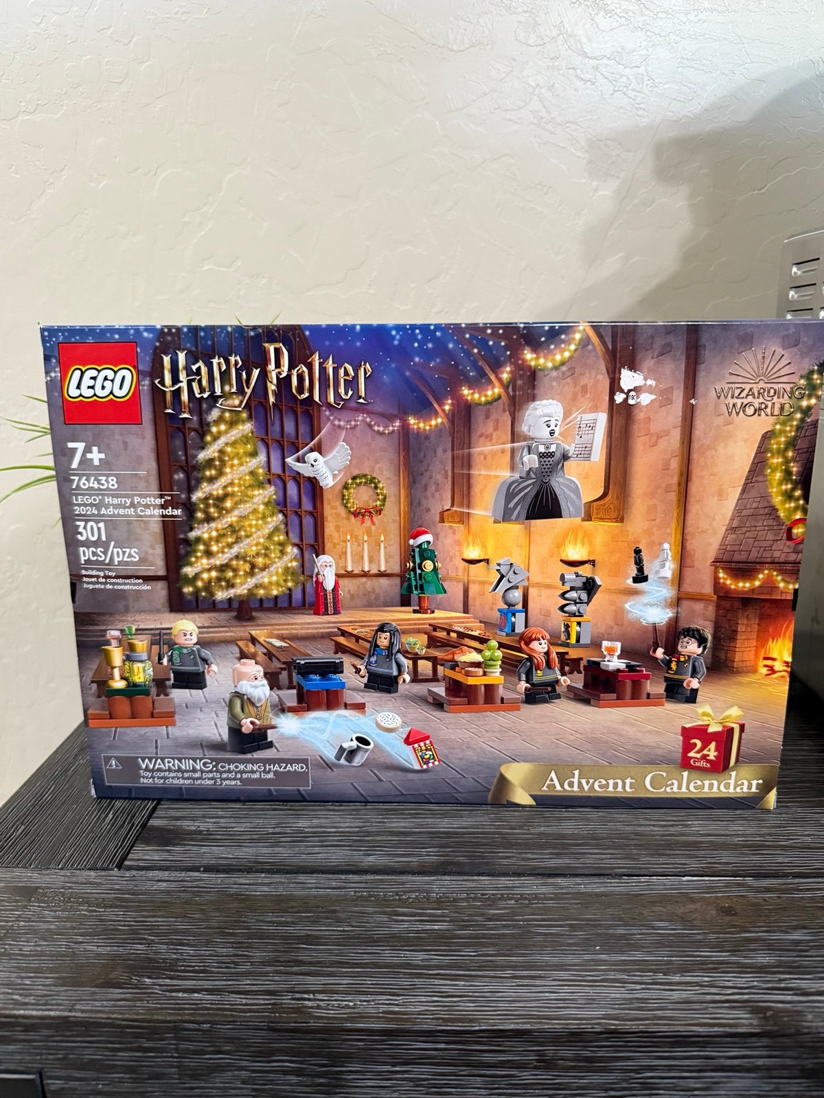 LEGO 76438 Harry Potter 2024 Advent Calendar 301 Pcs 24 Days Christmas Holiday