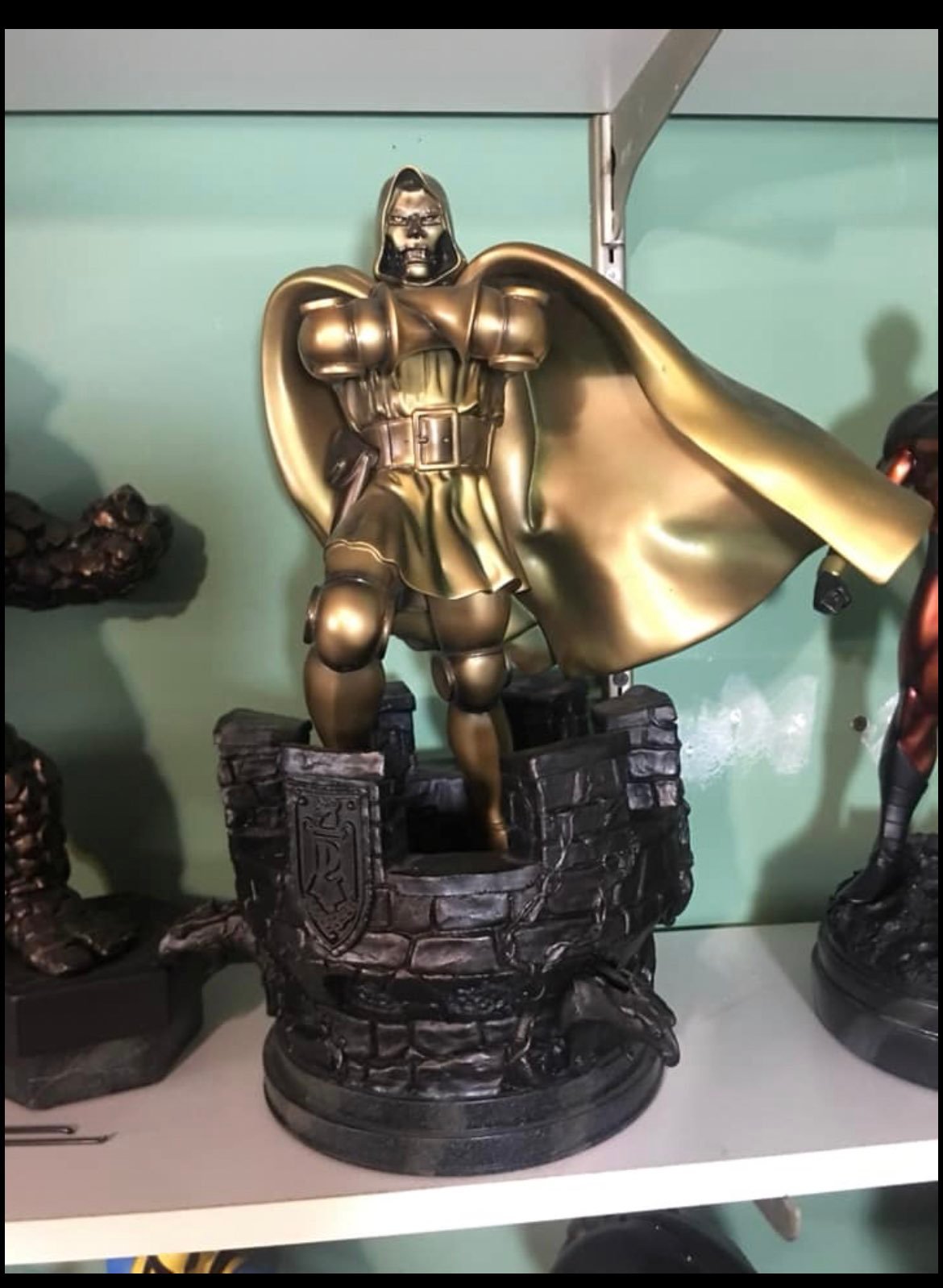 Bowen statue Doctor Doom