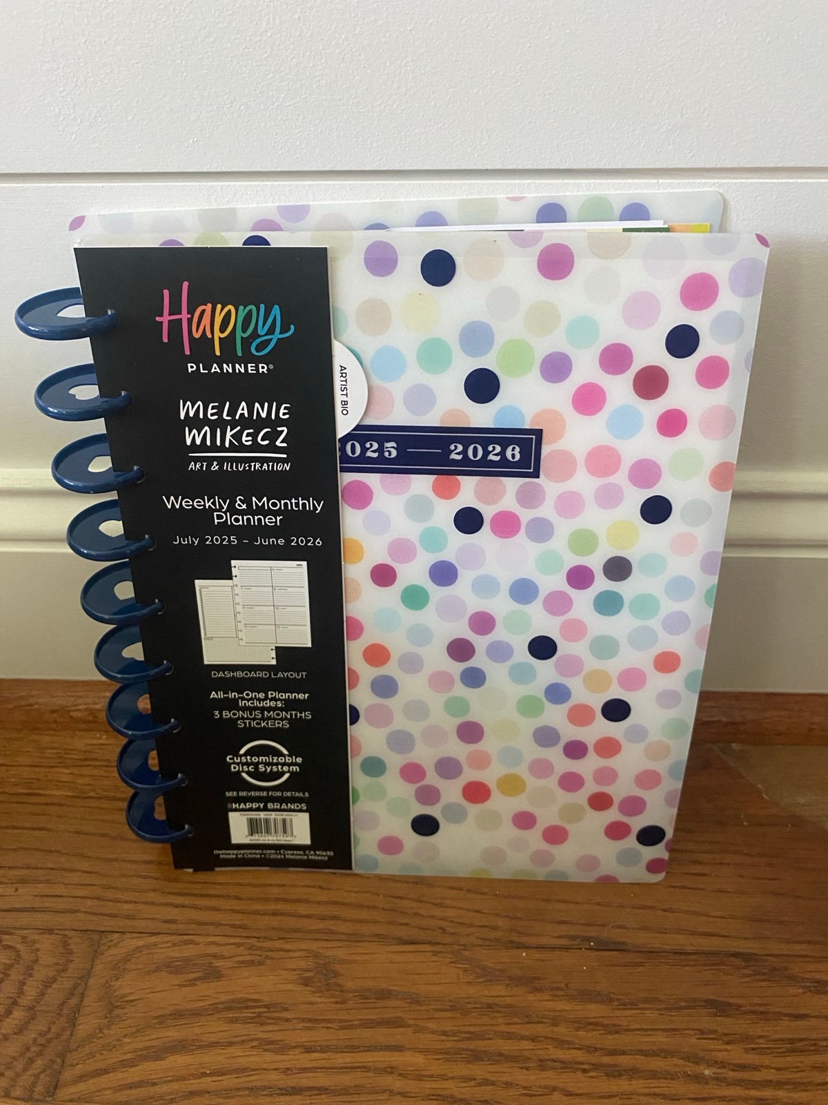The Happy Planner 2025 2026 Classic Dashboard Academic Planner Melanie Mikecz Do