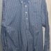 Vtg Polo Ralph Lauren Pullover Cat Eyes Buttons Multicolor Strip Men's Shirt L