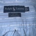 Vtg Polo Ralph Lauren Pullover Cat Eyes Buttons Multicolor Strip Men's Shirt L