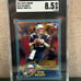 Tom Brady 2003 Topps CHROME Weekly Wrap-Up SGC 8.5