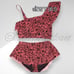 Torrid Coral Leopard Wireless Flounce Bikini Top & Swim Skirt Swimsuit SET 2X 3X