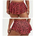 Torrid Coral Leopard Wireless Flounce Bikini Top & Swim Skirt Swimsuit SET 2X 3X