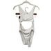 NWT Solid & Striped Sz S Poppy Wrap One Piece Swimsuit