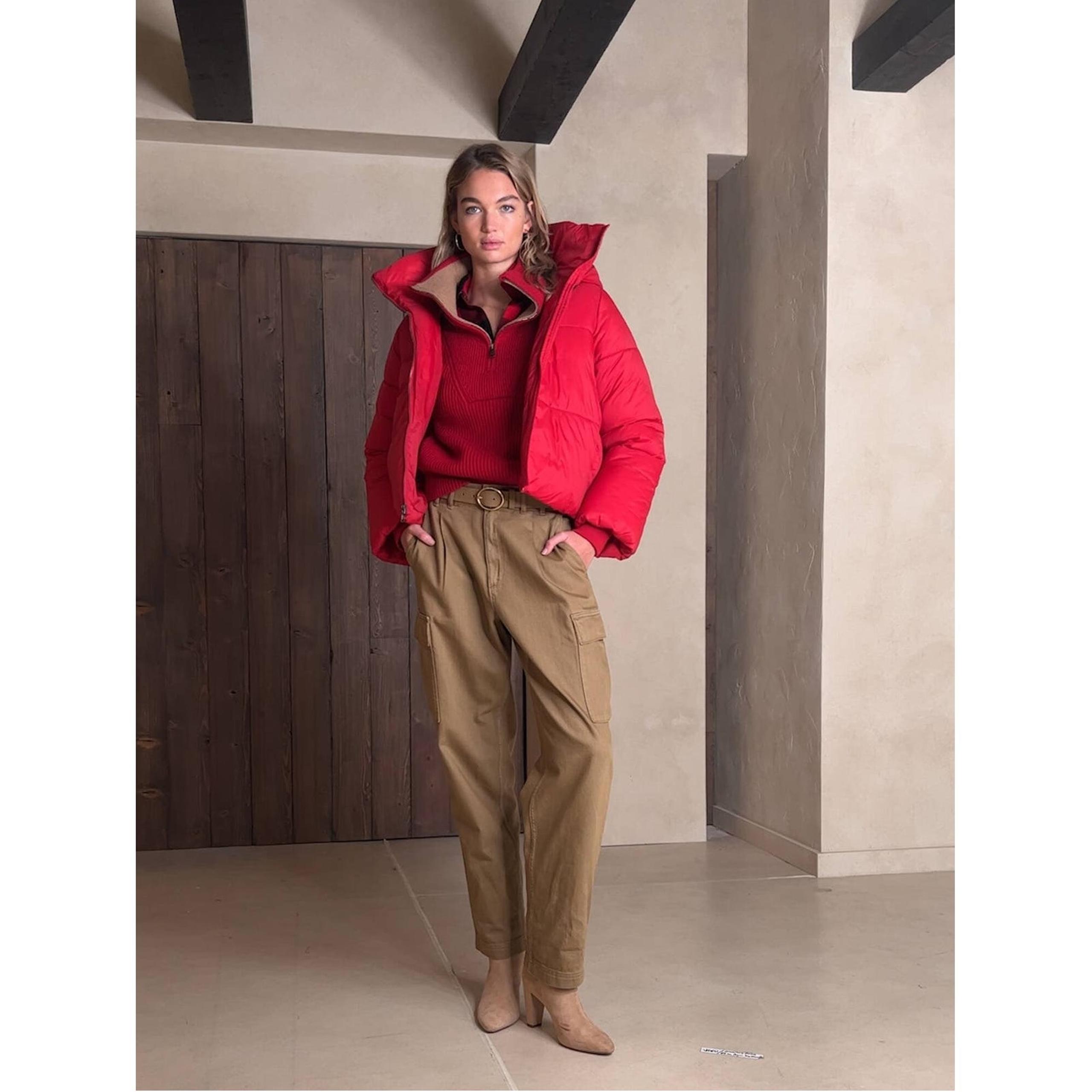 NEW Banana Republic Lou Twill Cargo Pant Whiskey Women Size 8 Size 29 High Waist