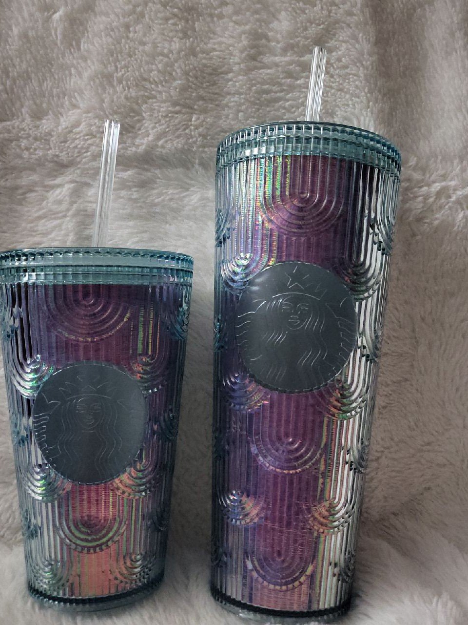 Starbucks Mermaid Scale Tumbler Set