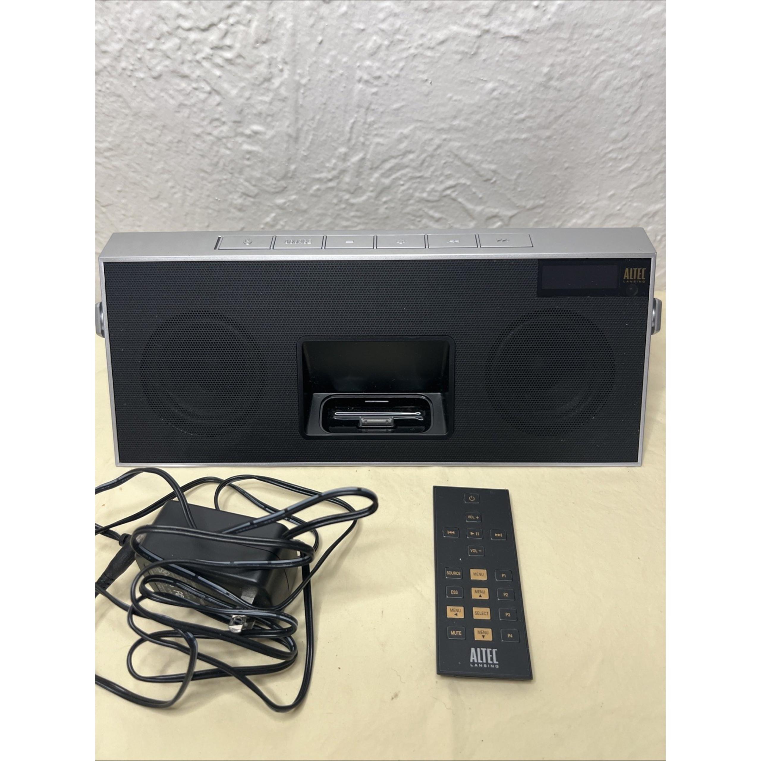 Altec Lansing iMT620 inMotion Classic Portable Speaker iPod w/ Remote - Tested!