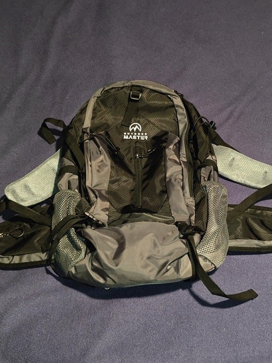 50L Hiking Backpack with High Strength Aluminum Support, Travel Backpack