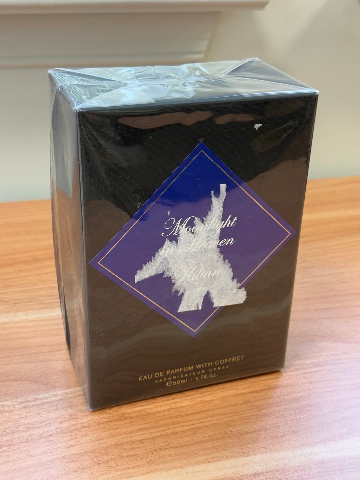 Kilian Moonlight In Heaven EDP Spray Refillable 1.7 oz & Clutch - New Sealed
