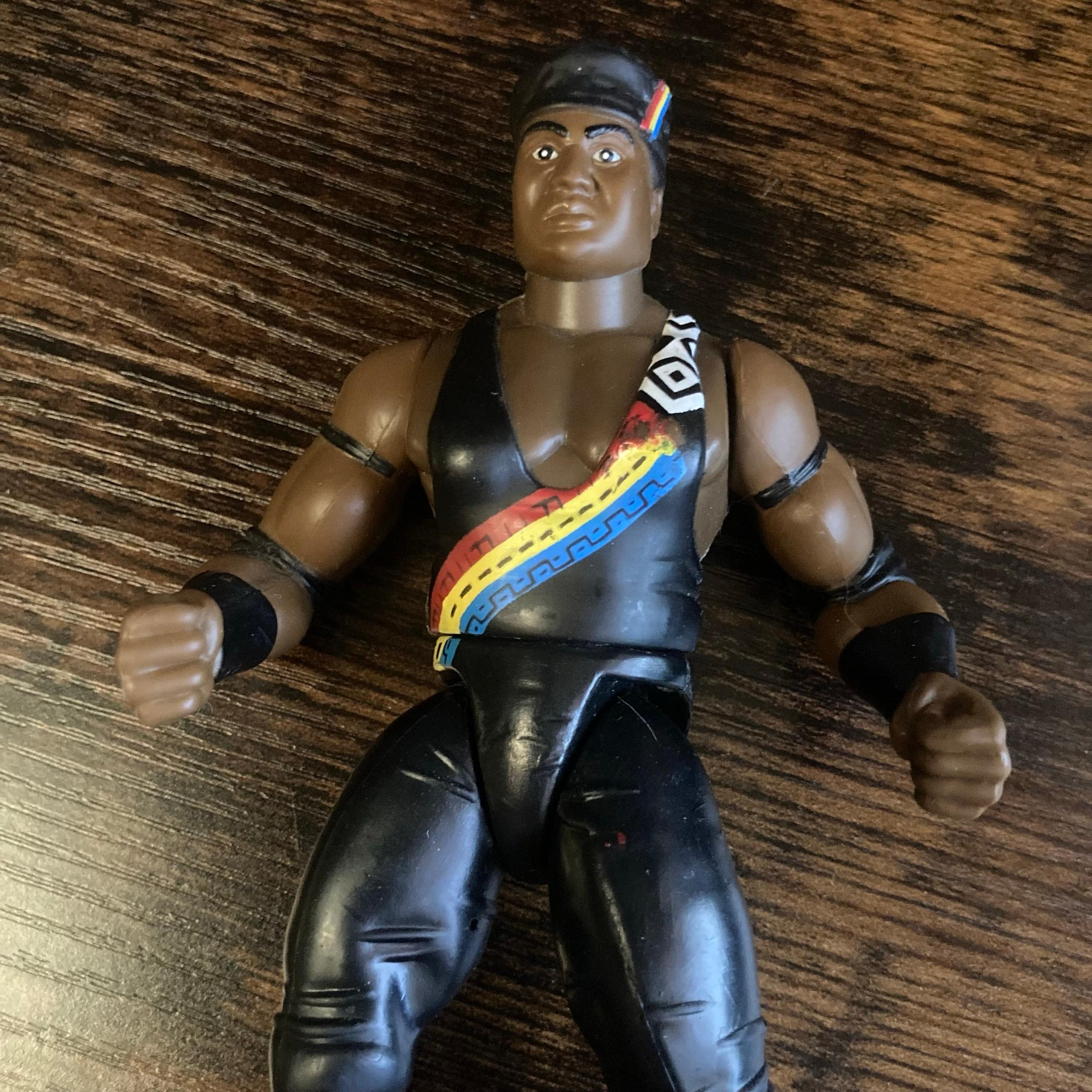 WWF Jakks Pacific Farooq Ron Simmons WWE Loose Wrestling Action Figure