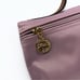 Longchamp | Le Pliage Berry Pink Purple Cosmetic Bag Metallic Logo Mini Handle