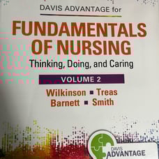 Fundamentals of nursing book volume 2 Davis advantage fourth edition