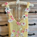 For Love And Lemons Corie Maxi Dress XS + Crochet Necklace OS NWT