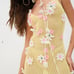 For Love And Lemons Corie Maxi Dress XS + Crochet Necklace OS NWT