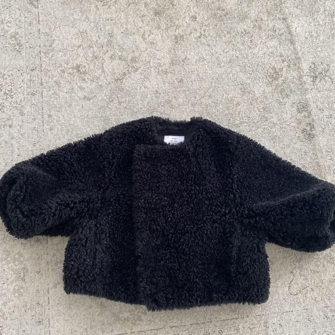 HYKE - 【着用3回】HYKE FAUX SHEARLING CROPPED JACKETの通販
