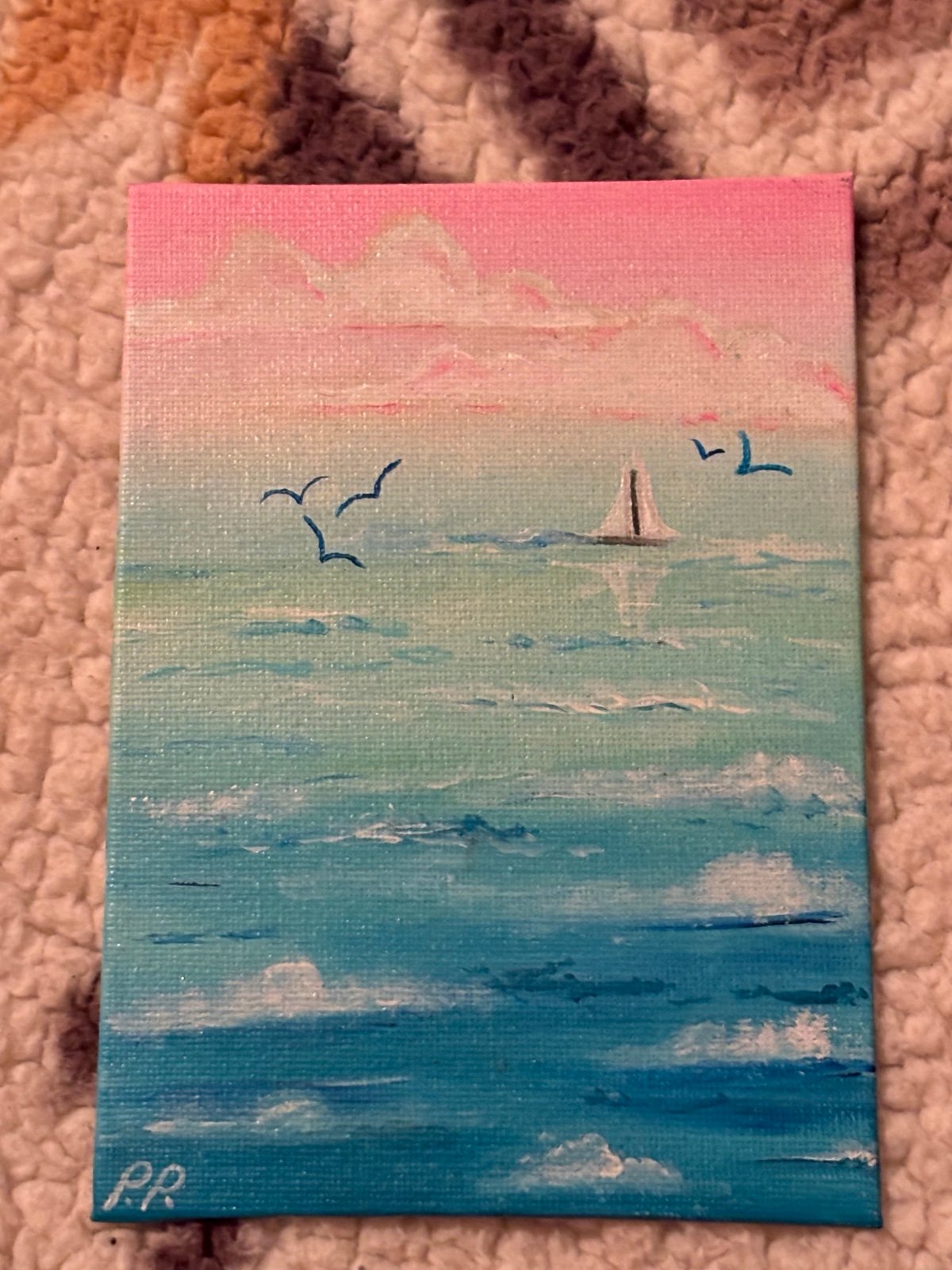 ocean painting