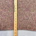 J.Jill Wearever Collection Rib Knit Sweater XL Turtleneck Multi Twid Color Fall