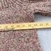 J.Jill Wearever Collection Rib Knit Sweater XL Turtleneck Multi Twid Color Fall